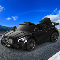 ALFORDSON Kids Ride On Car Mercedes-Benz Licensed Electric Motors Black