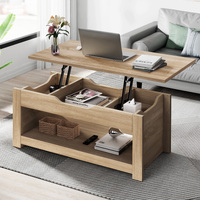 ALFORDSON Coffee Table Lift Up Top Laptop Desk Oak