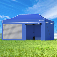 ALFORDSON Gazebo 3x6 Pop Up Marquee Blue