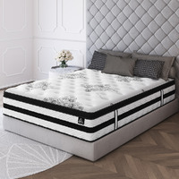 STARRY EUCALYPT Mattress Pocket Spring Double Size Latex Euro Top 34cm 5 zone