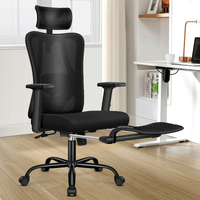 ALFORDSON Mesh Office Chair Ergonomic Executive Seat All Black