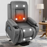 ALFORDSON Recliner Chair Electric Lift Heated Massage Armchair Lounge Sofa