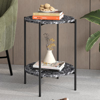 ALFORDSON Side Table Sofa End Bedside Nightstand Grey