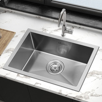 ALFORDSON Kitchen Sink Stainless Steel Drop in Flush Under Mount Bowl 450X300MM