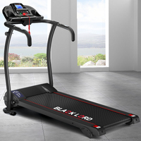 BLACK LORD Treadmill Electric Exercise Running Machine Foldable Walking Pad