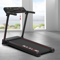 BLACK LORD Treadmill Electric Exercise Foldable Running Machine Home Gym Fitness