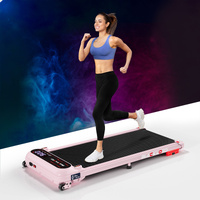 BLACK LORD Treadmill Electric Walking Pad Incline Shock Absorbers Gym Pink