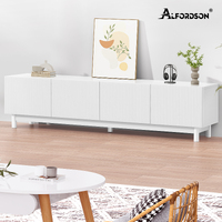 ALFORDSON Entertainment Unit TV Cabinet Stand 180cm White