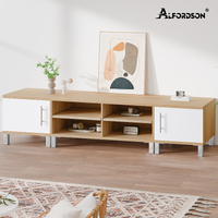 ALFORDSON Entertainment Unit TV Cabinet Stand 190cm Wood