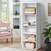 ALFORDSON Wardrobe Clothes Closet Storage Cabinet 5 Shelves White