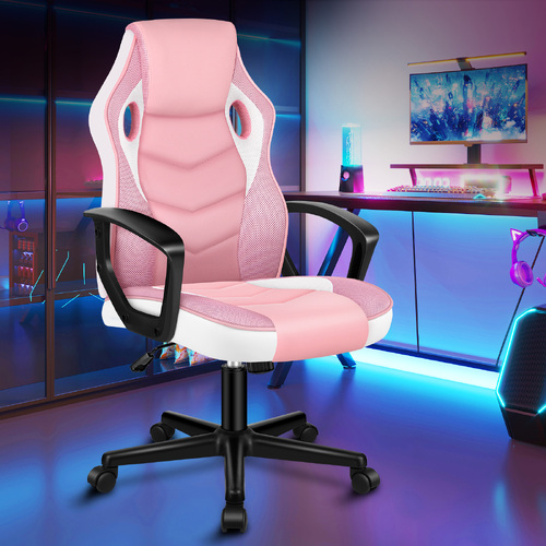 ALFORDSON Gaming Chair Office Executive Pink