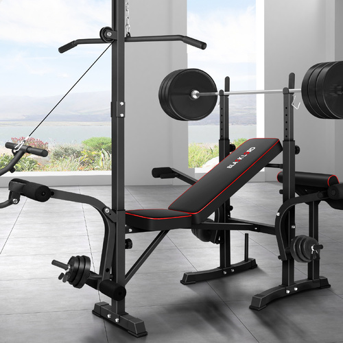 BLACK LORD Weight Bench 14in1 Press Multi-Station Fitness Home Gym Equipment